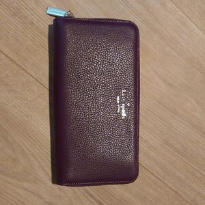 Kate Spade Deep Purple Zip Wallet
